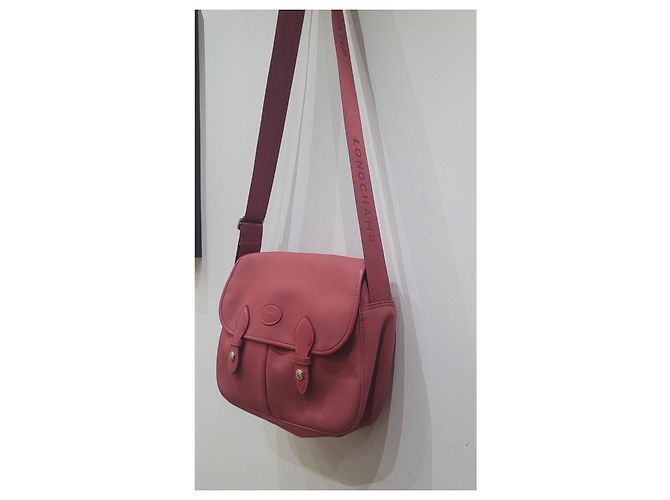 Longchamp borsa tracolla cartella rossa - vista 3