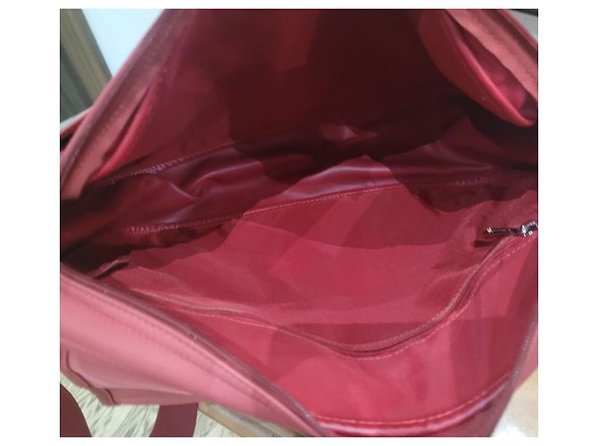 Longchamp borsa tracolla cartella rossa - vista 6