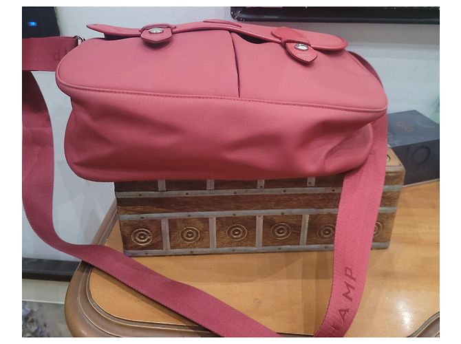 Longchamp borsa tracolla cartella rossa - vista 8