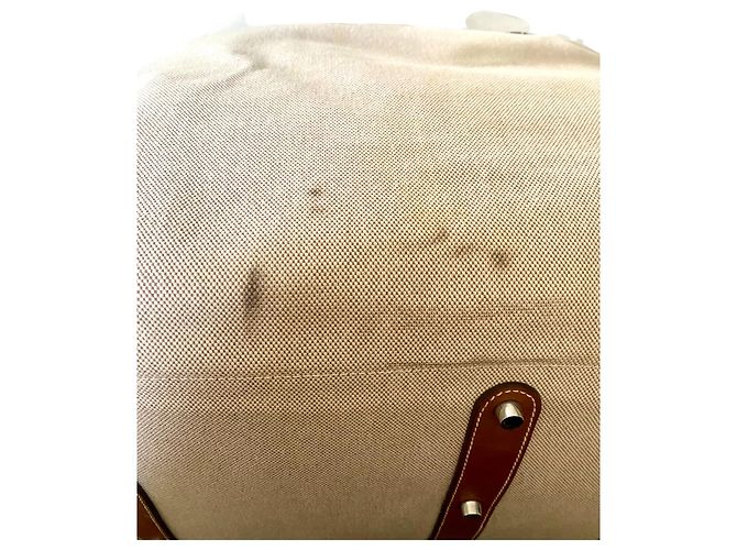 Borsa da viaggio Hermès Evelyne in tela di cotone Multicolore - vista 2