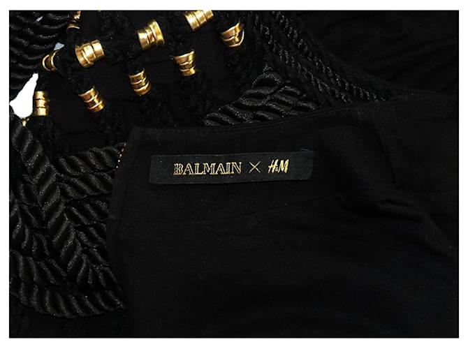 Balmain pour H&M TOP SIN MANGAS BALMAIN X H&M Negro - vista 3