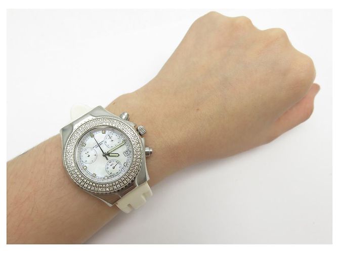 RELOJ TECHNOMARINE TECHNO DIAMOND MILLENIUM 39 CAJA DE RELOJ DE CUARZO MM Plata - vista 10