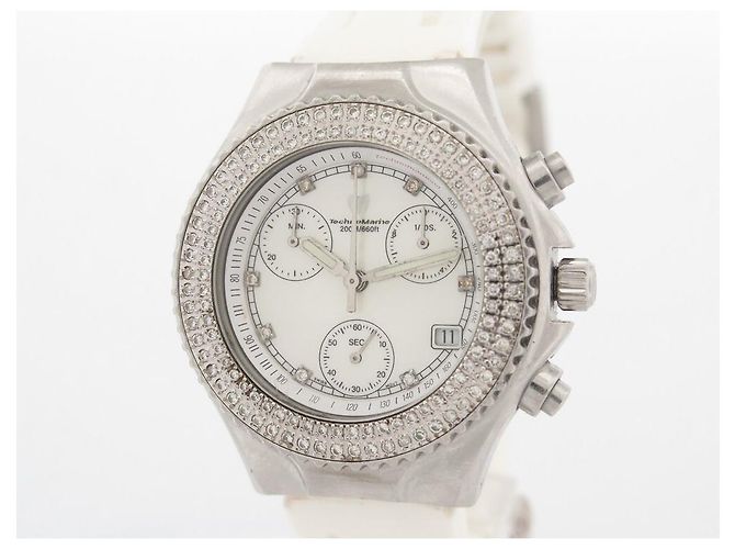 RELOJ TECHNOMARINE TECHNO DIAMOND MILLENIUM 39 CAJA DE RELOJ DE CUARZO MM Plata - vista 2