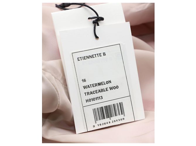 Conjunto blazer Theory Etiennette e calça Treeca em lã rosa - vista 6