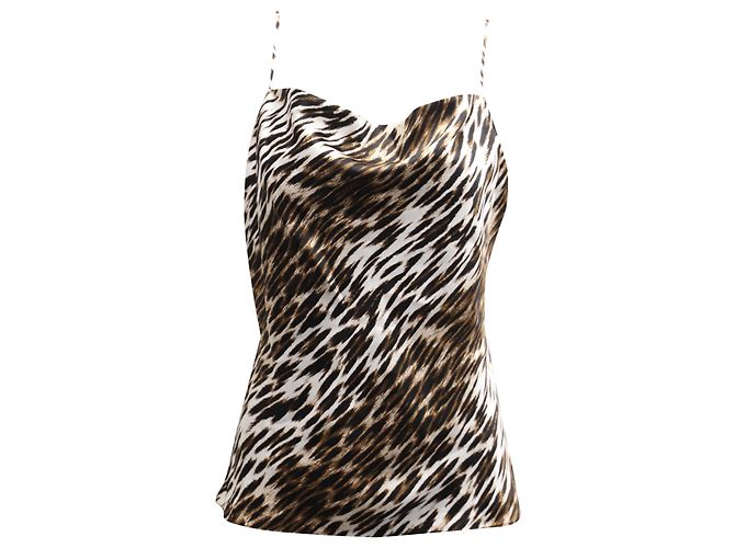 Camisola de seda con estampado animal Kay de L'Agence Kay Impresión de pitón - vista 2