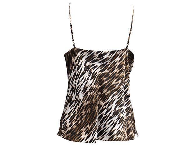 Camisola de seda con estampado animal Kay de L'Agence Kay Impresión de pitón - vista 3