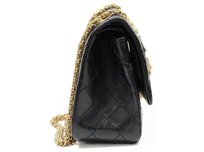 Chanel Handtaschen Schwarz Gold hardware - Ansicht 2