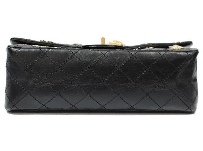 Chanel Handtaschen Schwarz Gold hardware - Ansicht 4
