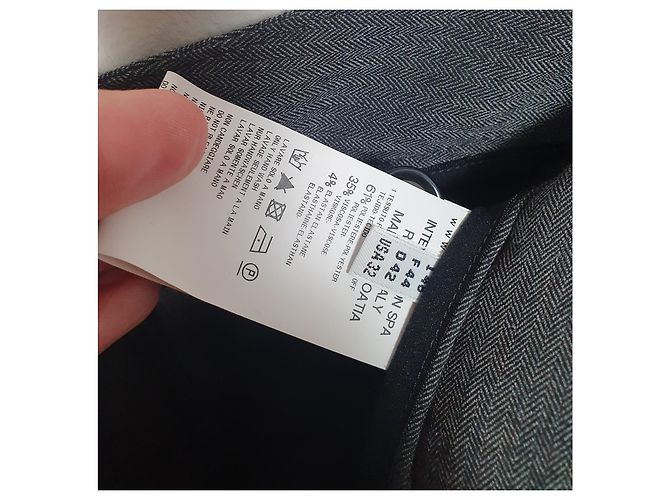 Pantalones grises High - vista 11