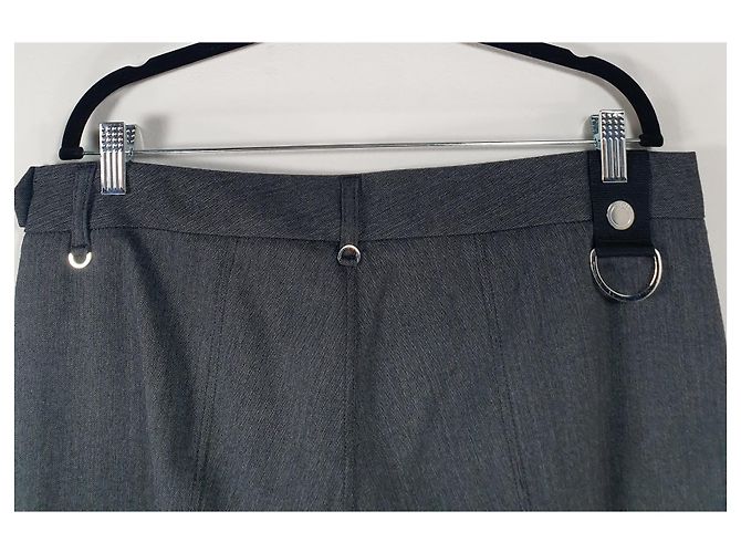 Pantalones grises High - vista 9