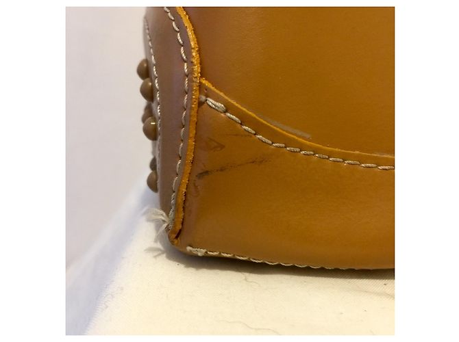 Borsa a mano Tod's marrone chiaro con borchie - vista 10