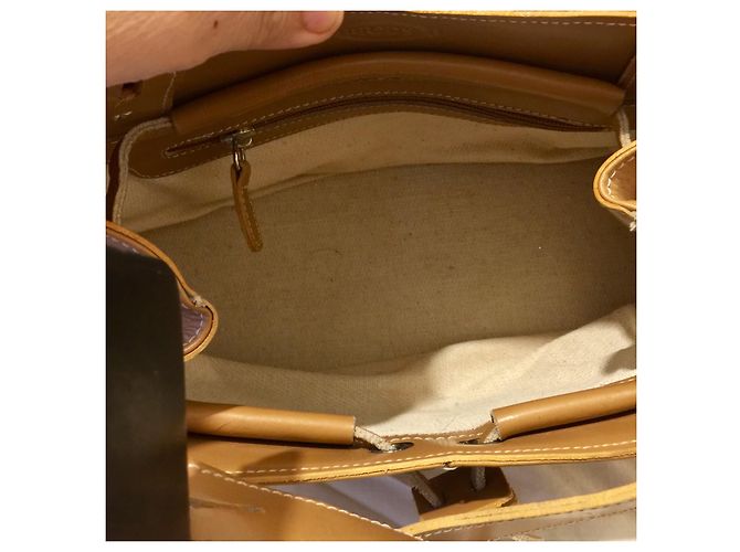 Borsa a mano Tod's marrone chiaro con borchie - vista 8