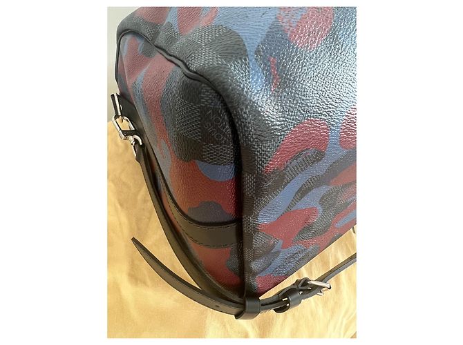 Louis Vuitton Raro Keepall limitato 45 camuffare Multicolore - vista 10