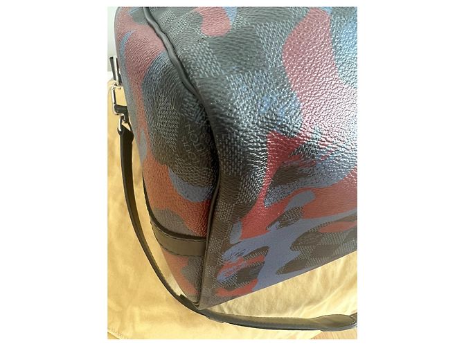 Louis Vuitton Raro Keepall limitato 45 camuffare Multicolore - vista 13