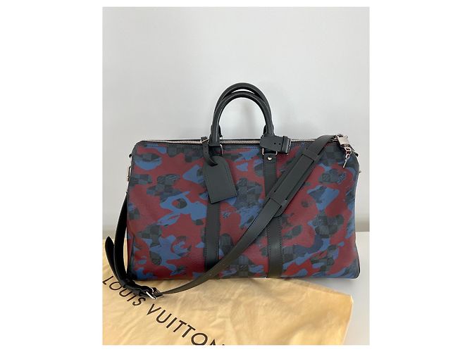 Louis Vuitton Raro Keepall limitato 45 camuffare Multicolore - vista 4