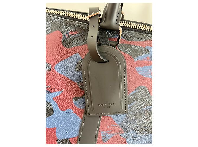 Louis Vuitton Raro Keepall limitato 45 camuffare Multicolore - vista 5