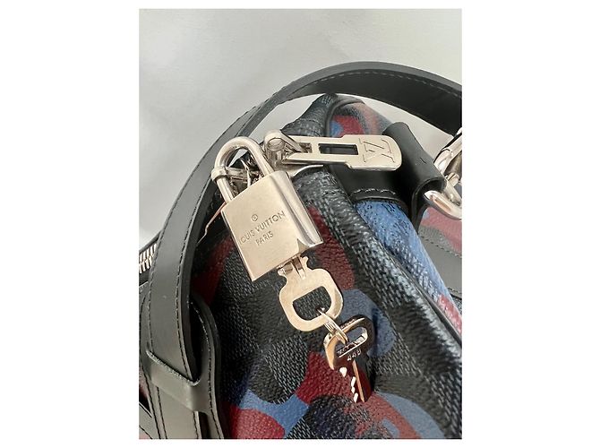 Louis Vuitton Raro Keepall limitato 45 camuffare Multicolore - vista 7