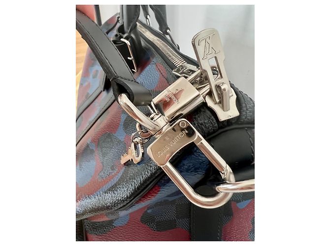 Louis Vuitton Raro Keepall limitato 45 camuffare Multicolore - vista 9