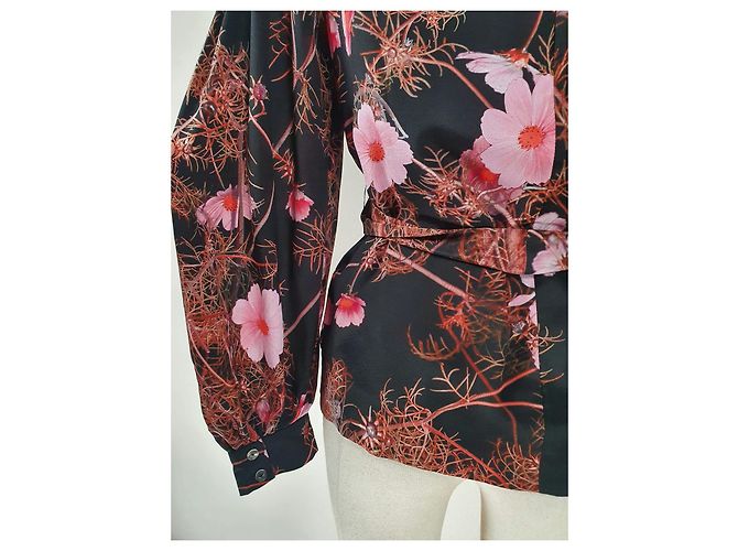 Camicetta Dries Van Noten in seta e acetato Multicolore - vista 5