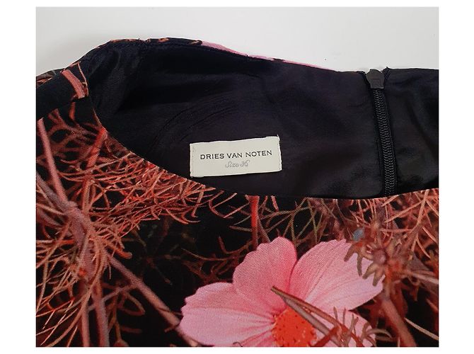 Camicetta Dries Van Noten in seta e acetato Multicolore - vista 6