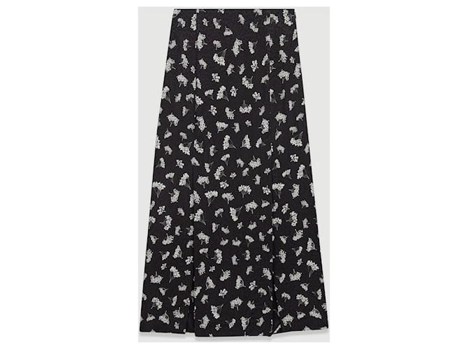 Falda negra Currants Maje Negro - vista 2