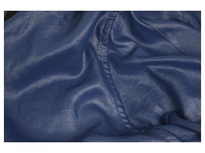 Barbara Bui Blue Polyester Trench One Piece Pullover Größe 38 / S Blau - Ansicht 8