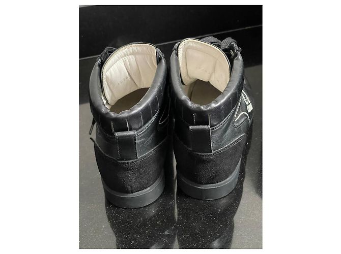 Sneakers Chanel in pelle nera Taglia 41 Nero - vista 4