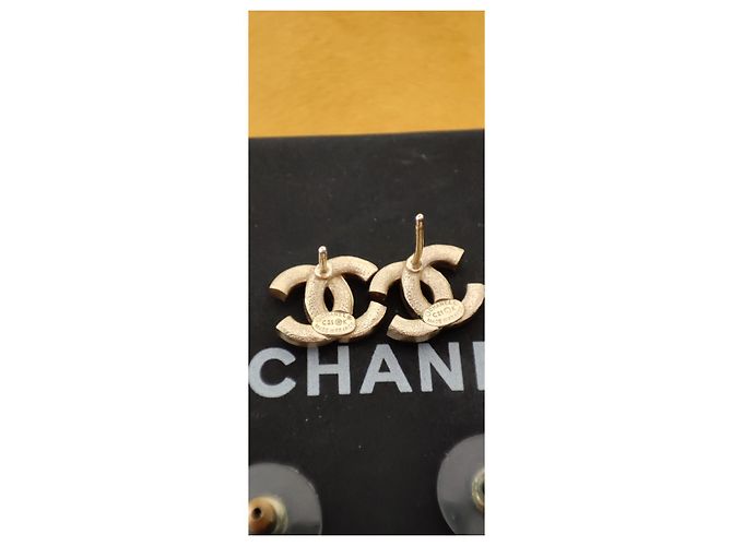 Chanel Brincos Dourado - vista 3