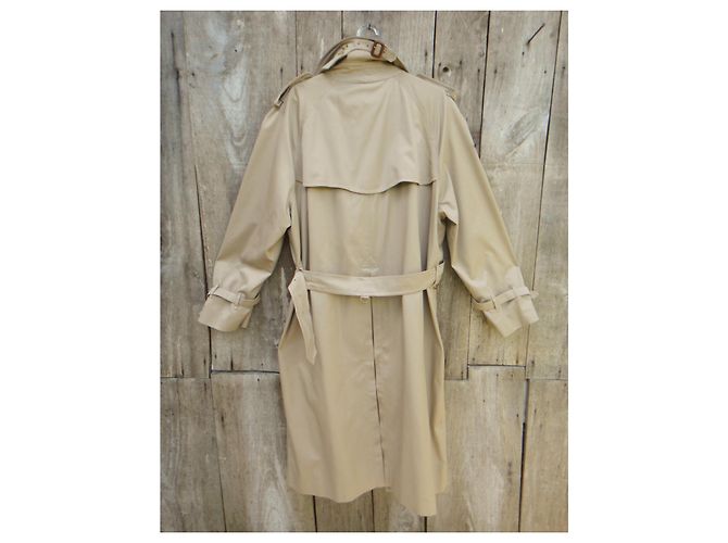trench da uomo vintage Burberry 54 Beige - vista 4