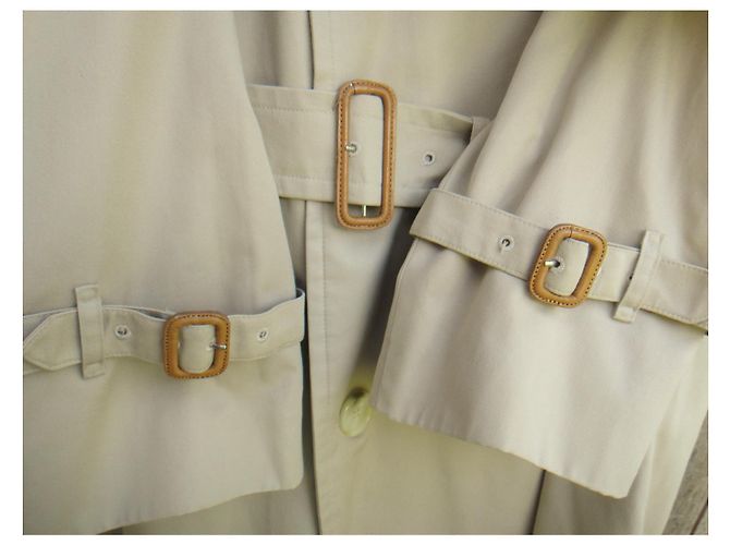 trench da uomo vintage Burberry 54 Beige - vista 5