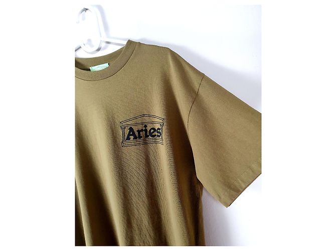 Autre Marque T-shirt Aries in cotone verde - vista 2