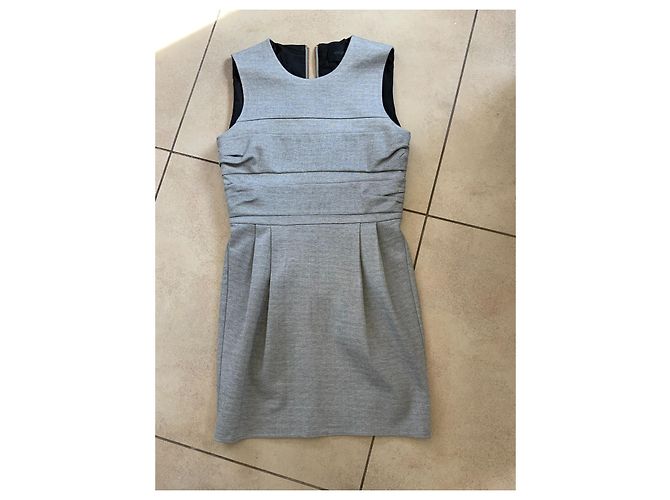 Gestuz Ärmelloses Kleid Grau Größe 40 - Ansicht 2