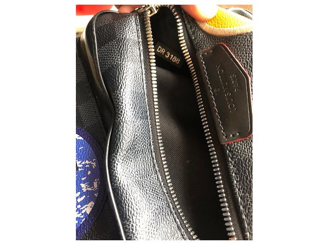 Zaino Louis Vuitton DR 3188 in pelliccia Multicolore - vista 6
