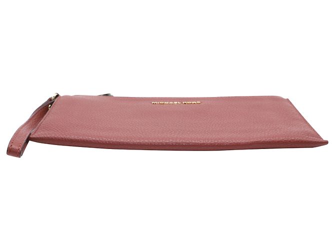Pochette da polso Michael Kors in pelle rosa Marrone - vista 2