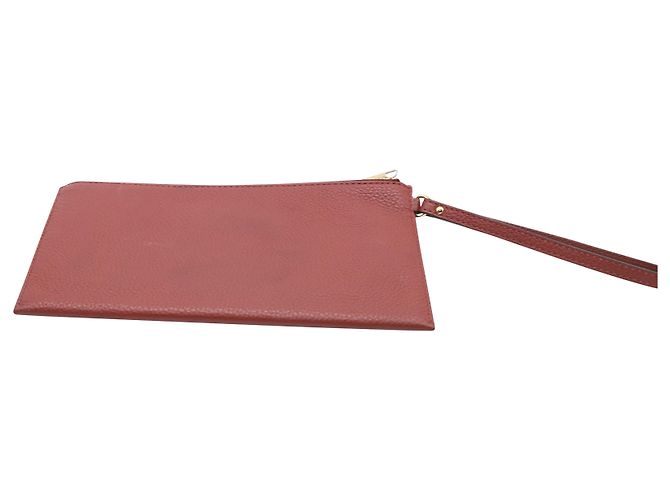 Pochette da polso Michael Kors in pelle rosa Marrone - vista 3