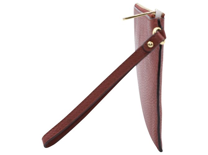 Pochette da polso Michael Kors in pelle rosa Marrone - vista 4