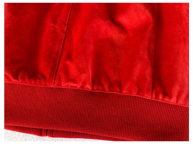 Loewe Red suede bomber jacket - view 10