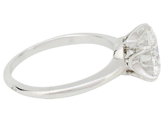 inconnue Platin- und Diamant-Solitär, 2,23 Karat. - Ansicht 5