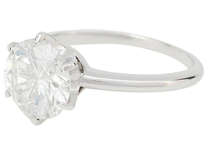 inconnue Platin- und Diamant-Solitär, 2,23 Karat. - Ansicht 6