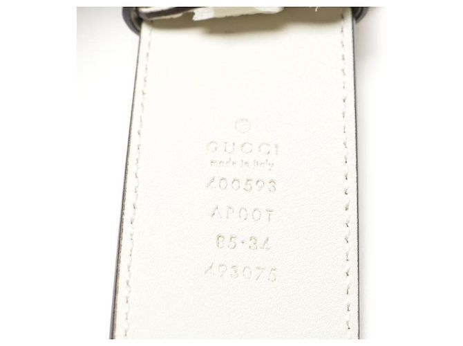 Gucci CINTURÓN DE PIEL CON HEBILLA GG - vista 3