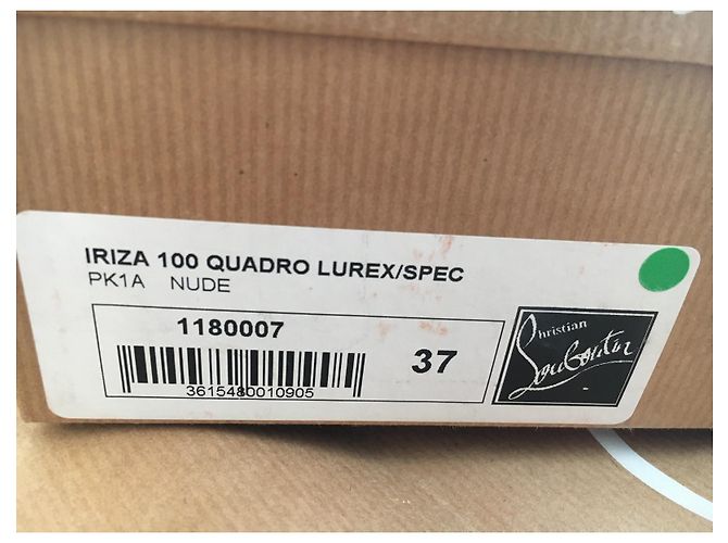 Décolleté Christian Louboutin Iriza 100 - vista 4