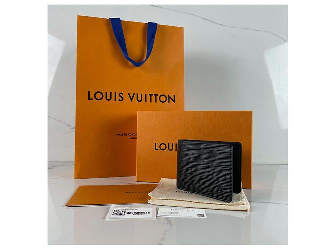 Louis Vuitton Portefeuille Slender Black - view 2