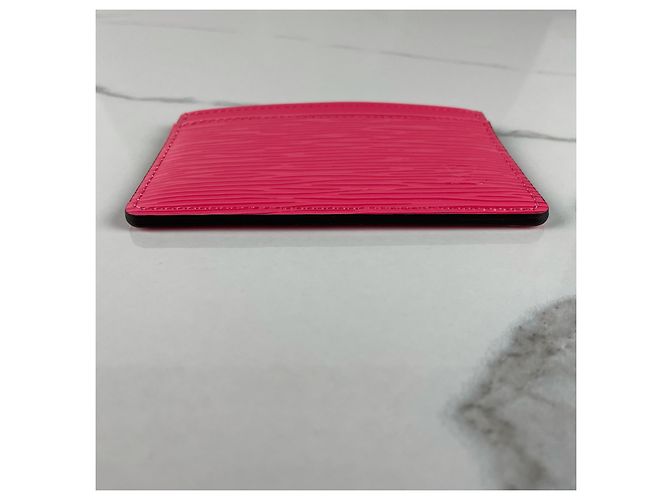 Louis Vuitton Porte-Cartes Rose - vue 10