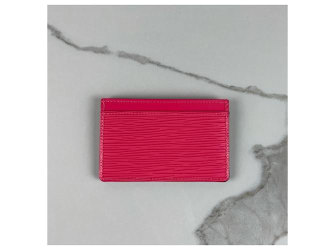 Louis Vuitton Porte-Cartes Rose - vue 4