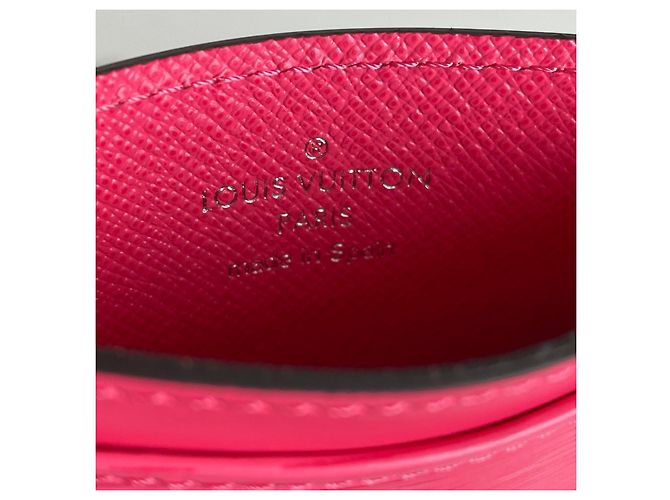 Louis Vuitton Porte-Cartes Rose - vue 5