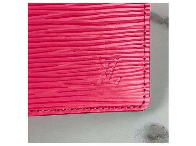 Louis Vuitton Porte-Cartes Rose - vue 6
