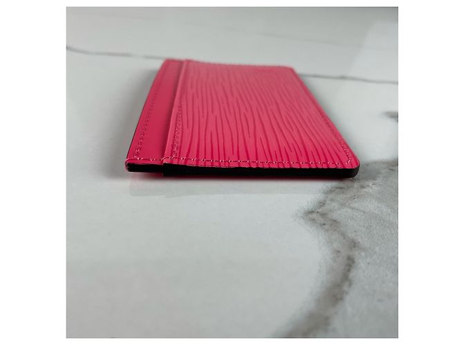 Louis Vuitton Porte-Cartes Rose - vue 7