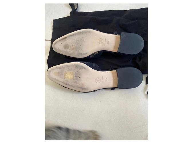 Chanel slingback Blue - view 4