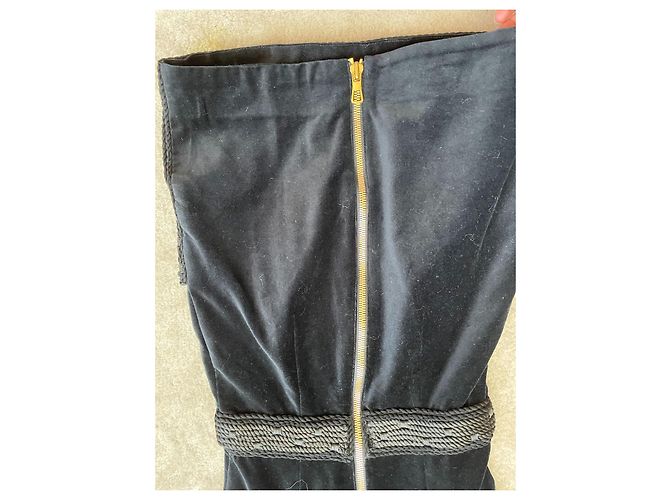 Vestido Balmain pour H&M de algodón negro XS - vista 5