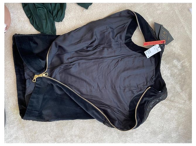 Vestido Balmain pour H&M de algodón negro XS - vista 6